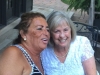 Sharing birthdays - Linda Spines and Arlene